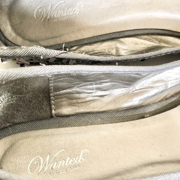 Wanted Confetti Style Shimmering Flats - Picture 8 of 10